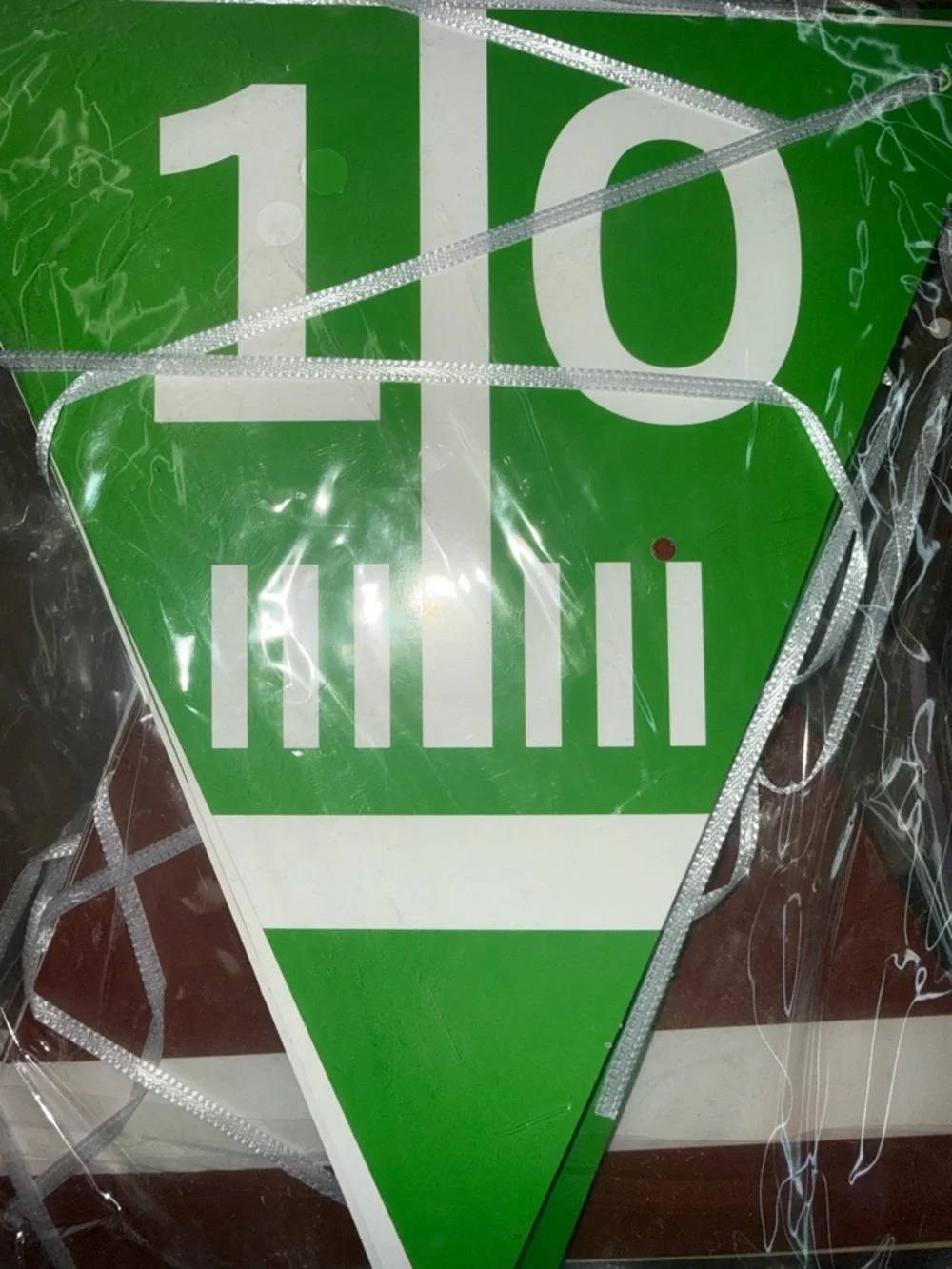 4E's Novelty 4 Pcs (9’ Each) Football Flag Banner No DIY MSRP $19.99 New NIP